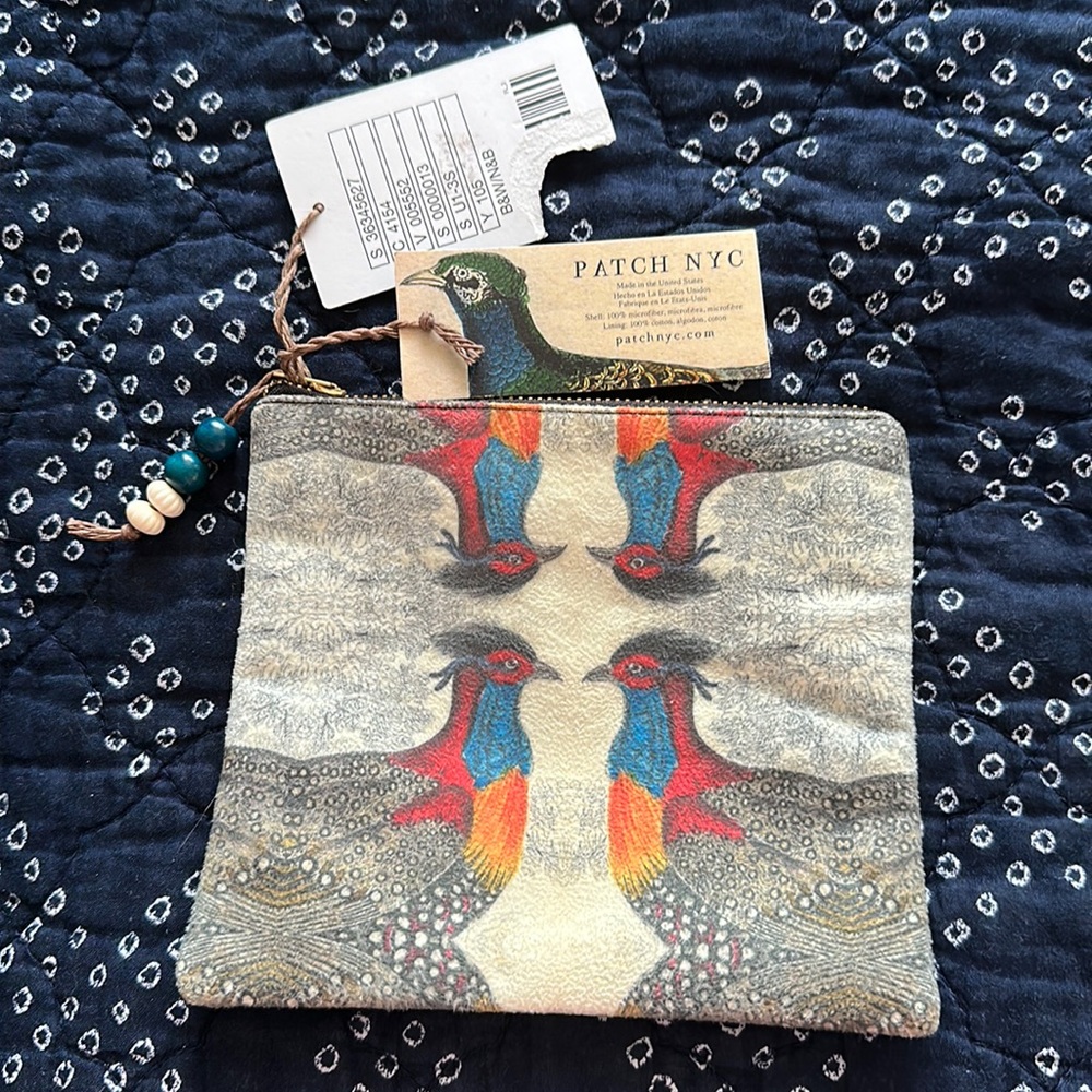 Patch NYC Anthropologie Pheasant Pouch